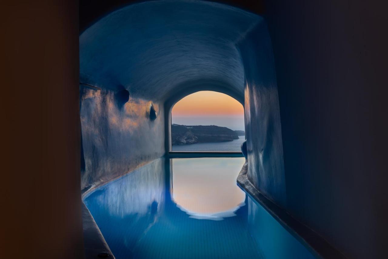 Athermi Cave Villa - Indoor Pool & Sunset View
