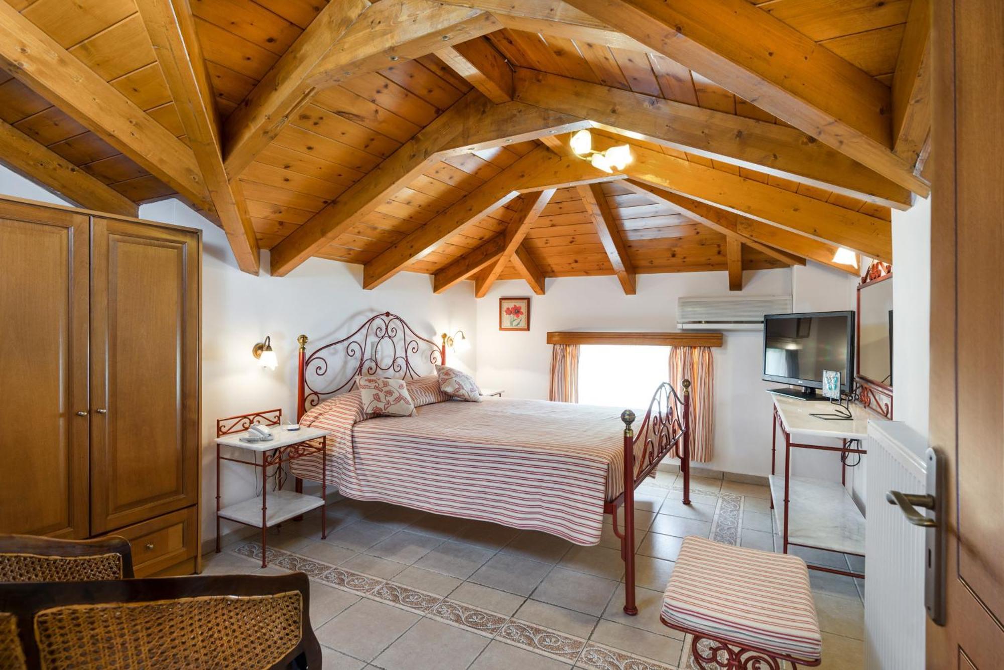 Apartament typu Suite z 1 sypialnią z widokiem na ogród i morze