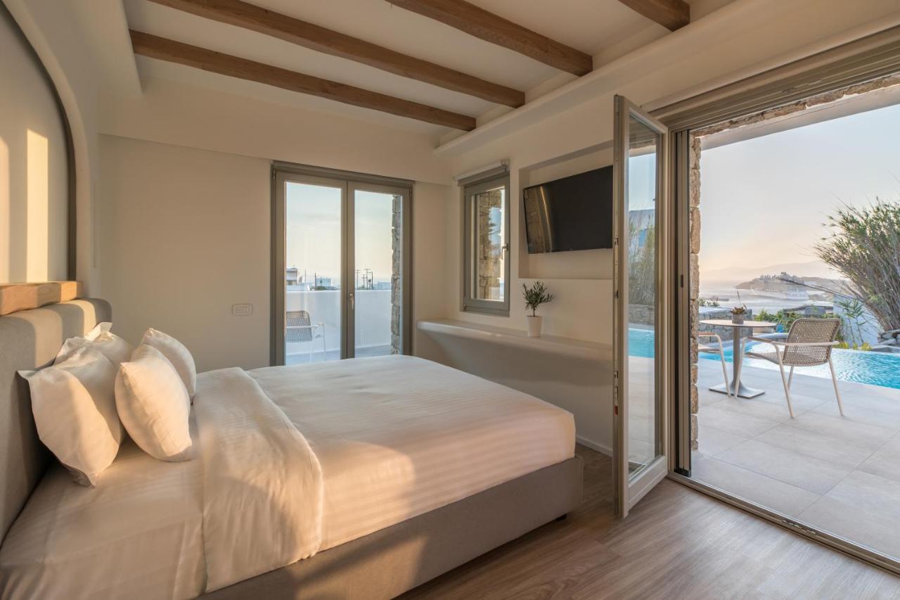 Suite mit Kingsize-Bett und Meerblick