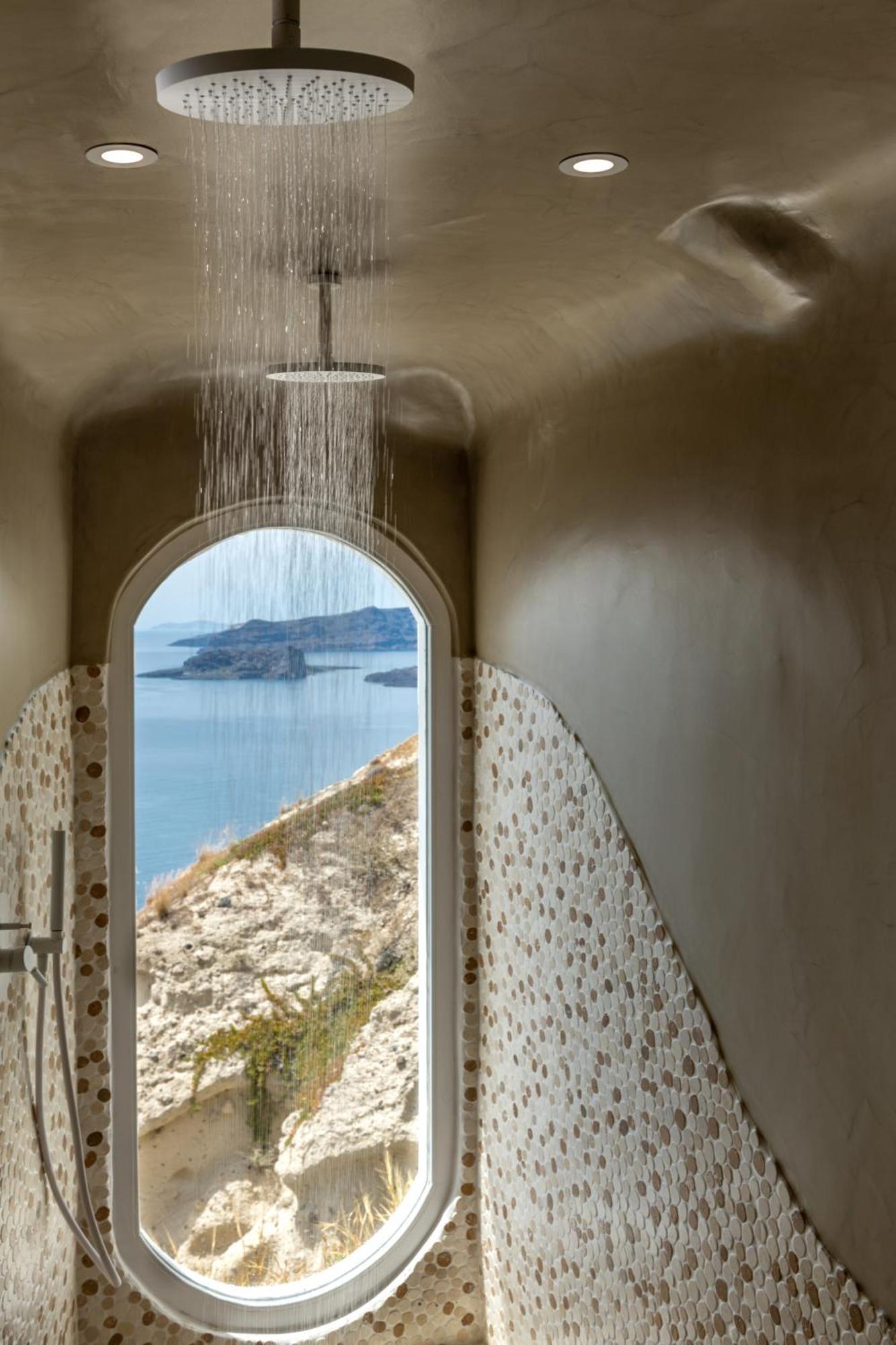 Athermi Cave Villa Indoor Pool & Sunset View