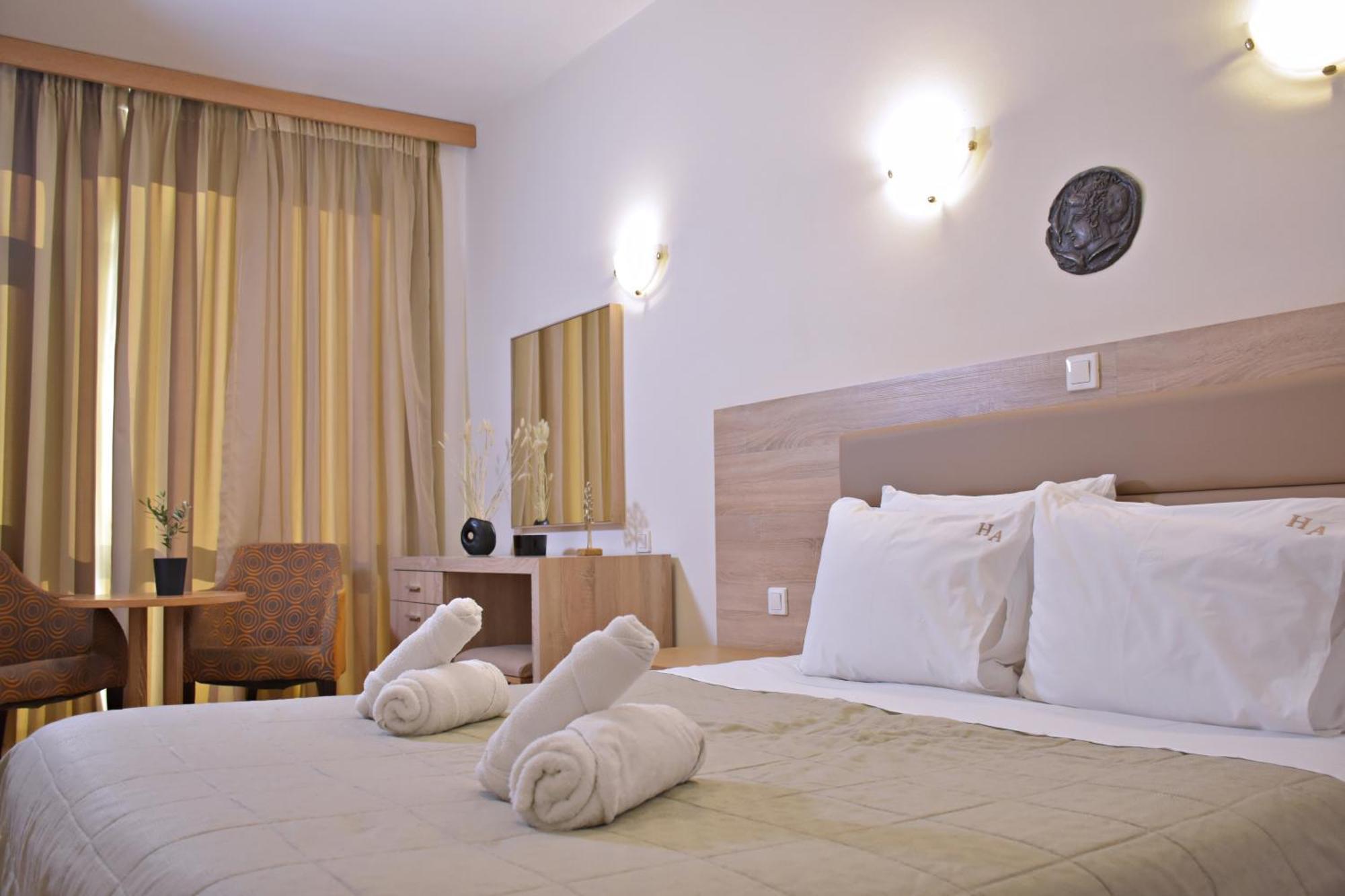 Tweepersoonskamer met 1 of 2 Bedden en Uitzicht op de Akropolis