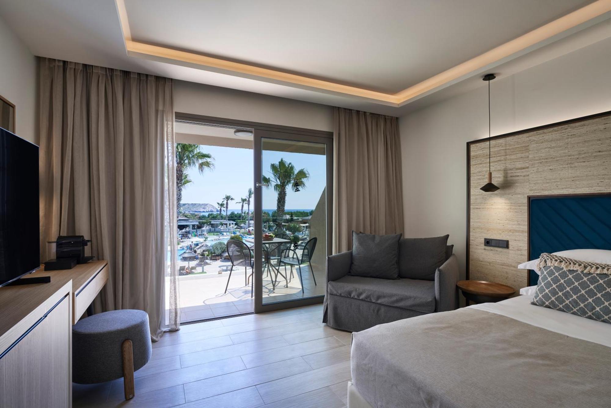 Premium Doppelzimmer mit eingeschränktem Meerblick