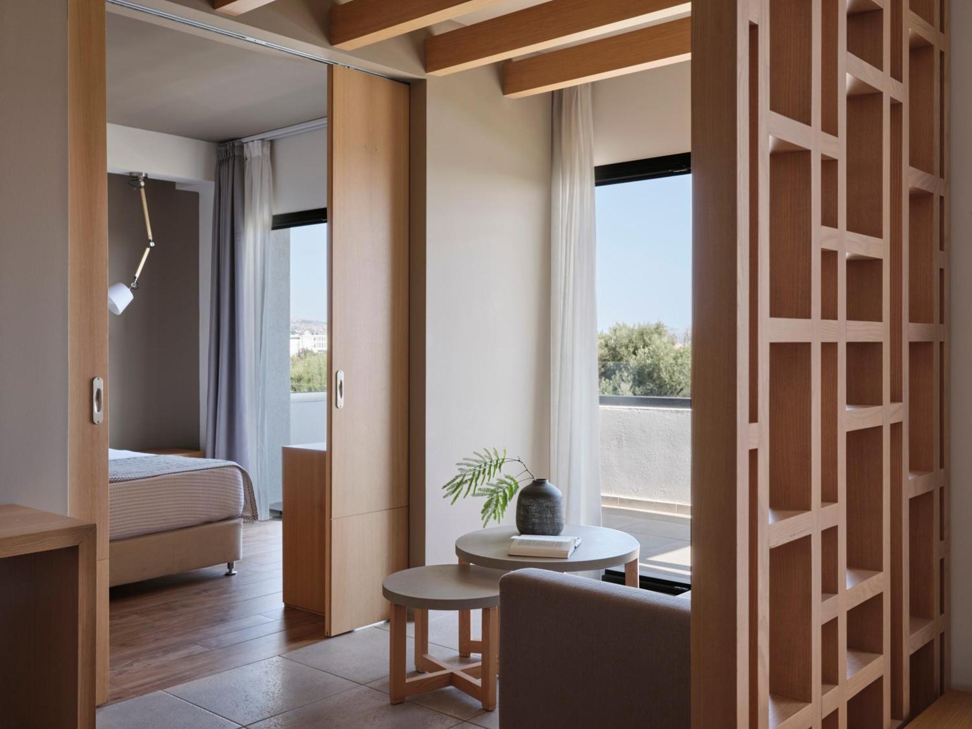 Suite mit 2 Schlafzimmern und Poolblick