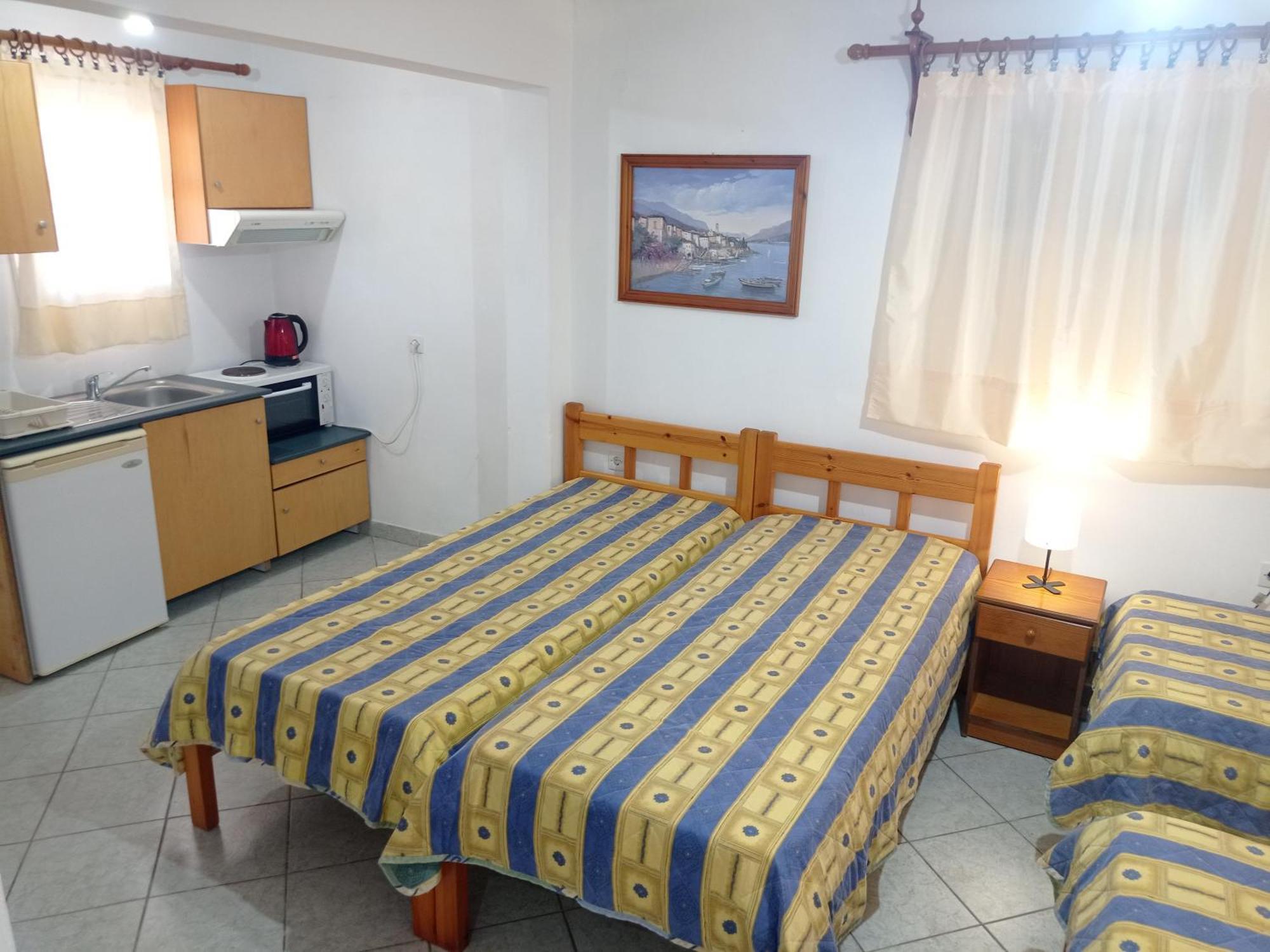 Habitación Cuádruple - vistas al jardín