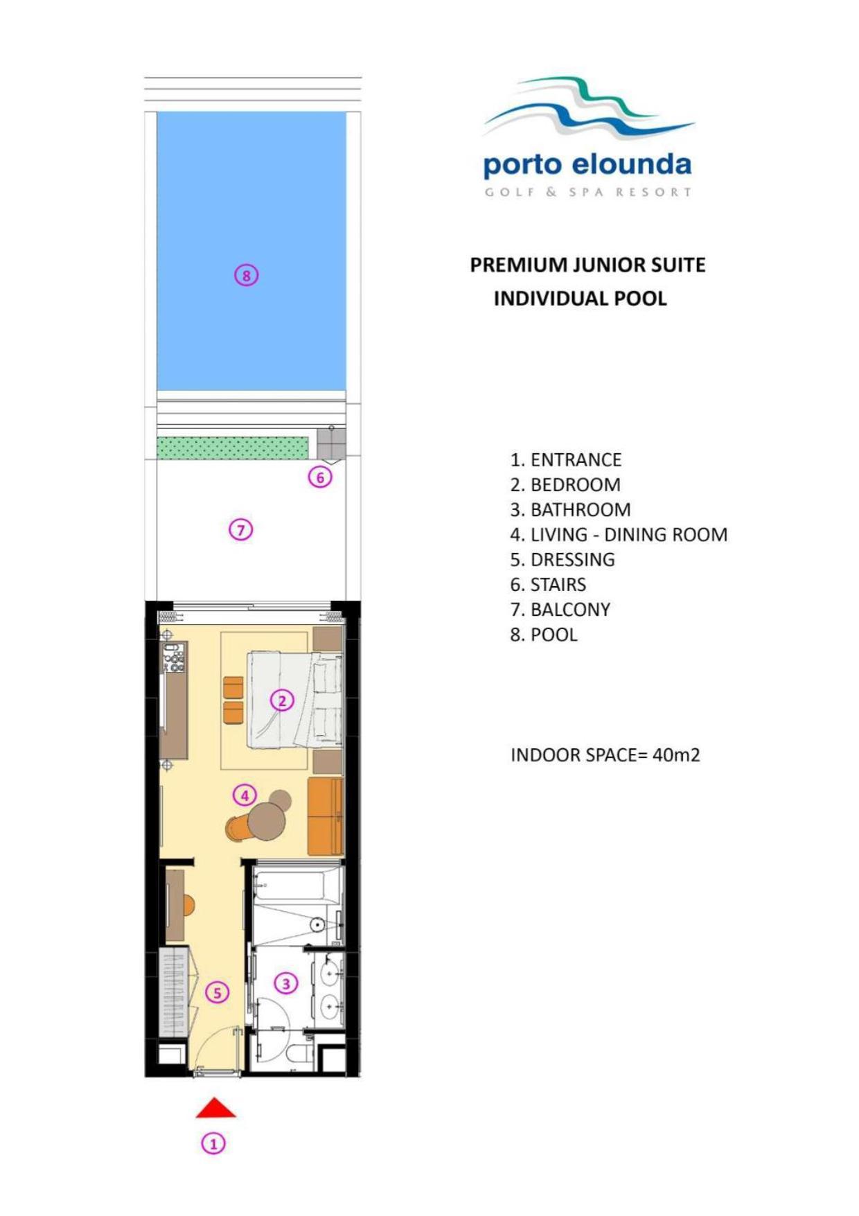Suite Junior Premium avec Piscine Individuelle