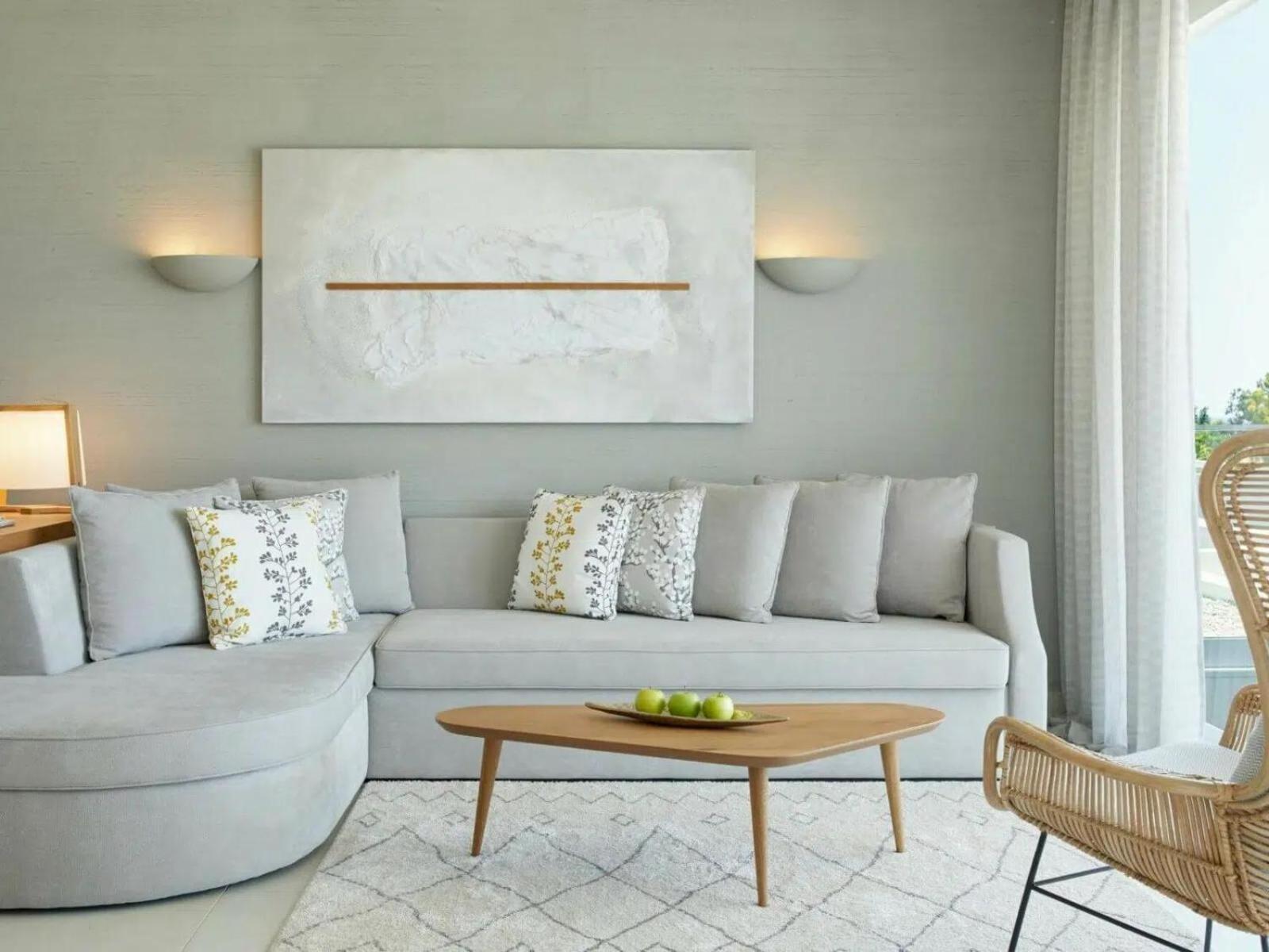 Suite mit 1 Schlafzimmer, eigenem Garten und Meerblick