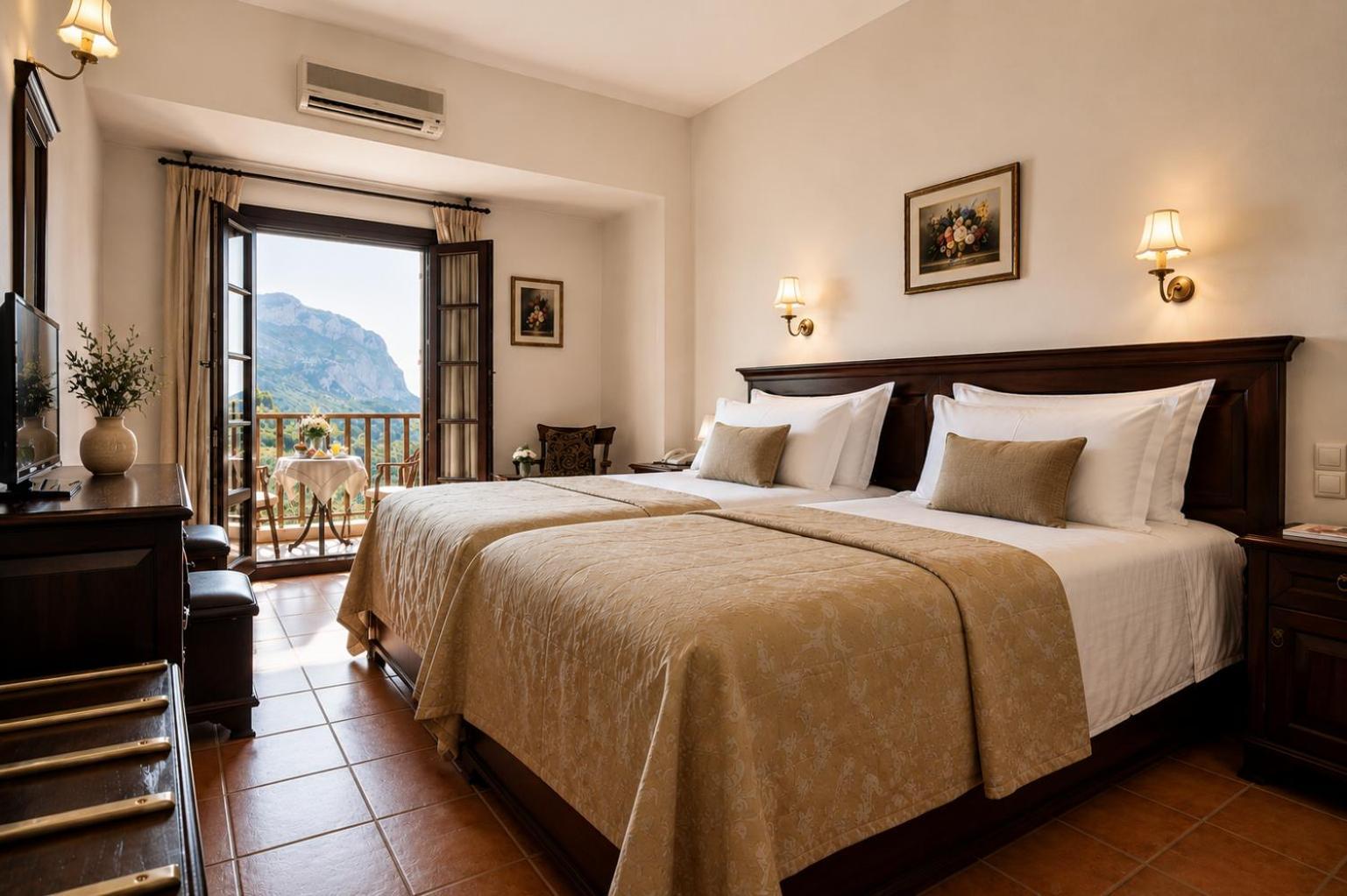 Superior Double Room Panoramic Meteora View