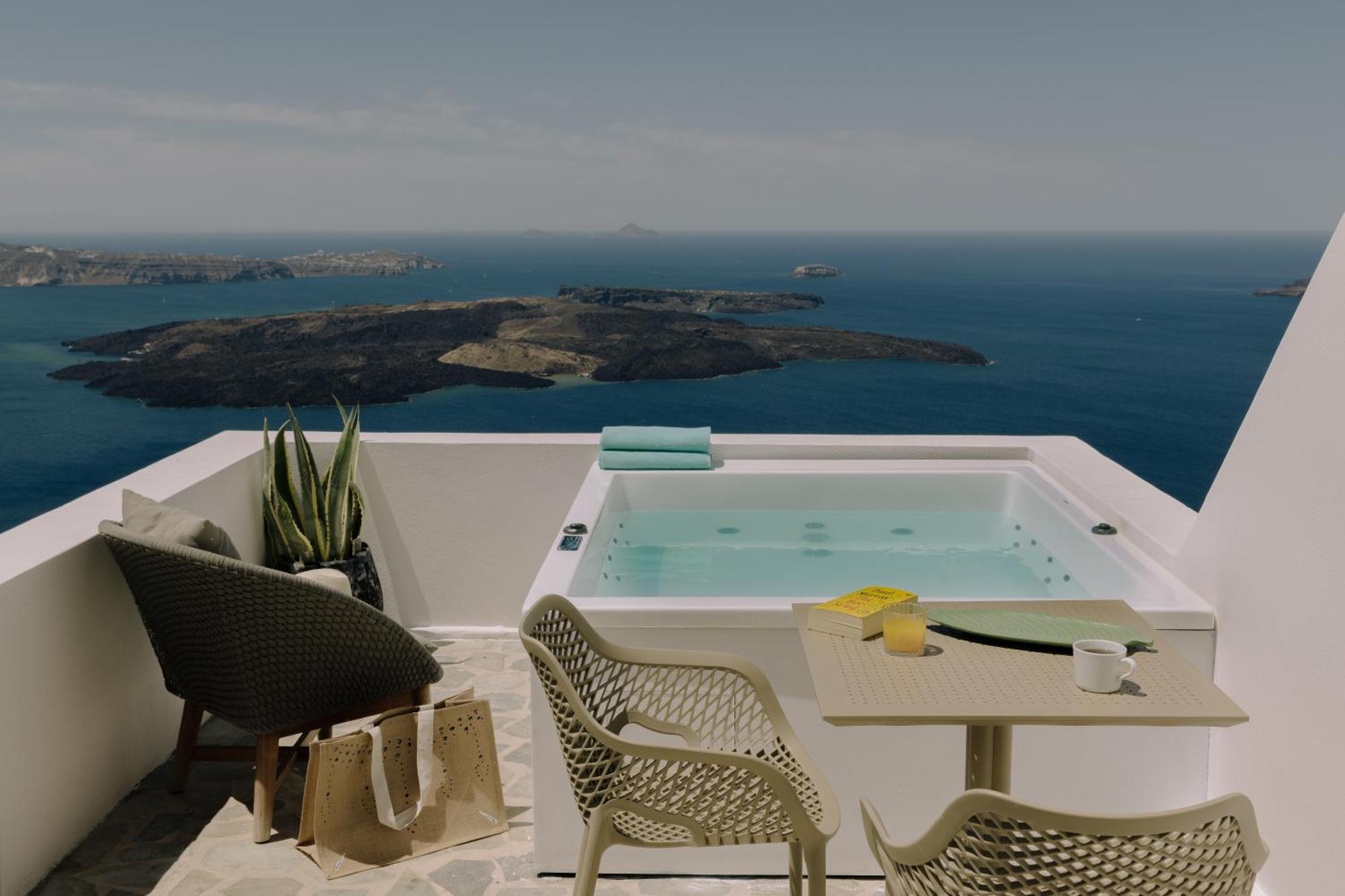 Double Room Caldera View & Outdoor Hot Tub