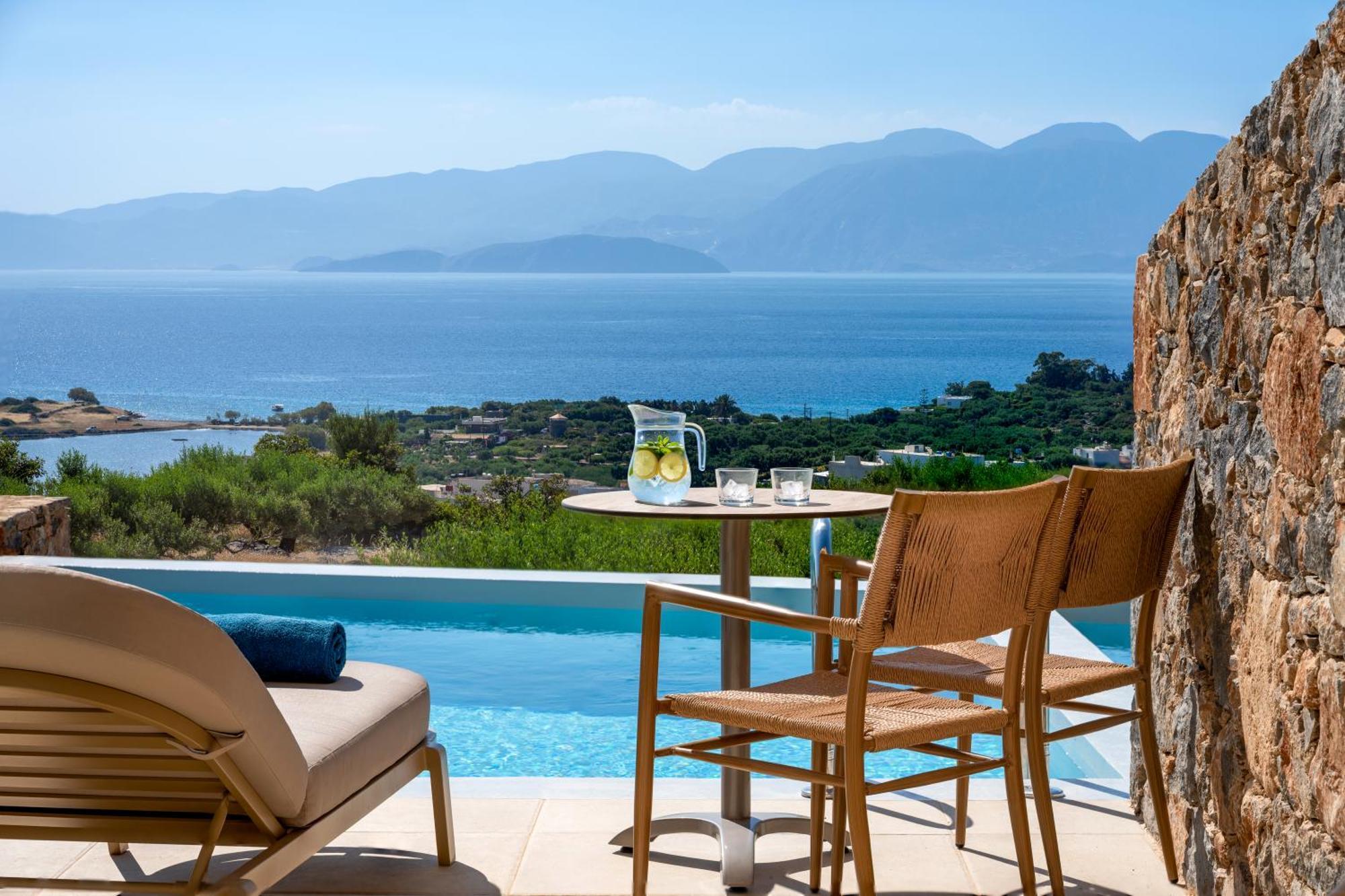 Mirabello Suite with Private Pool and Sea View