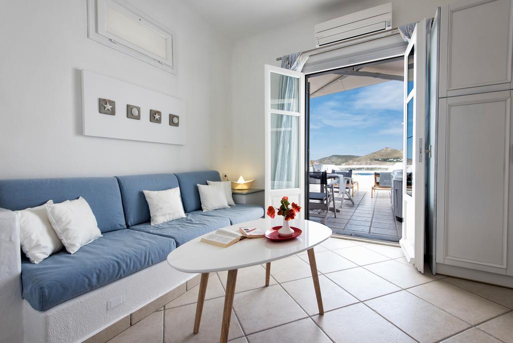 Superior Doppelzimmer mit Whirlpool im Freien und Meerblick