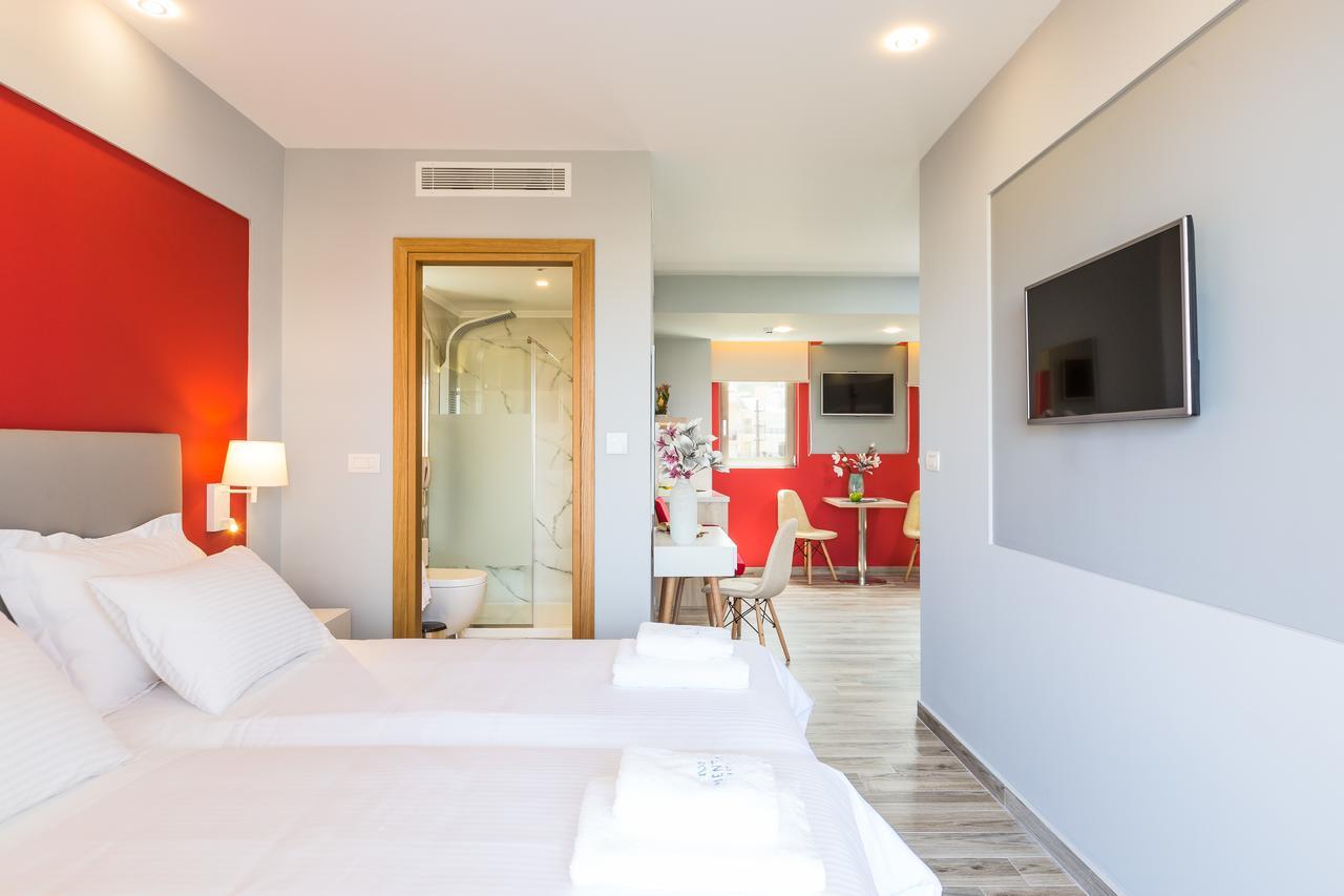 Double or Twin Room with Side Sea View