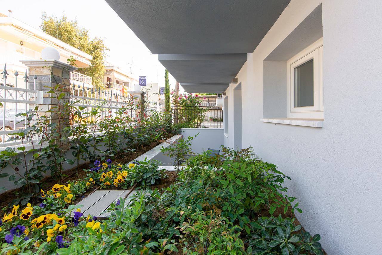 Apartment mit Gartenblick