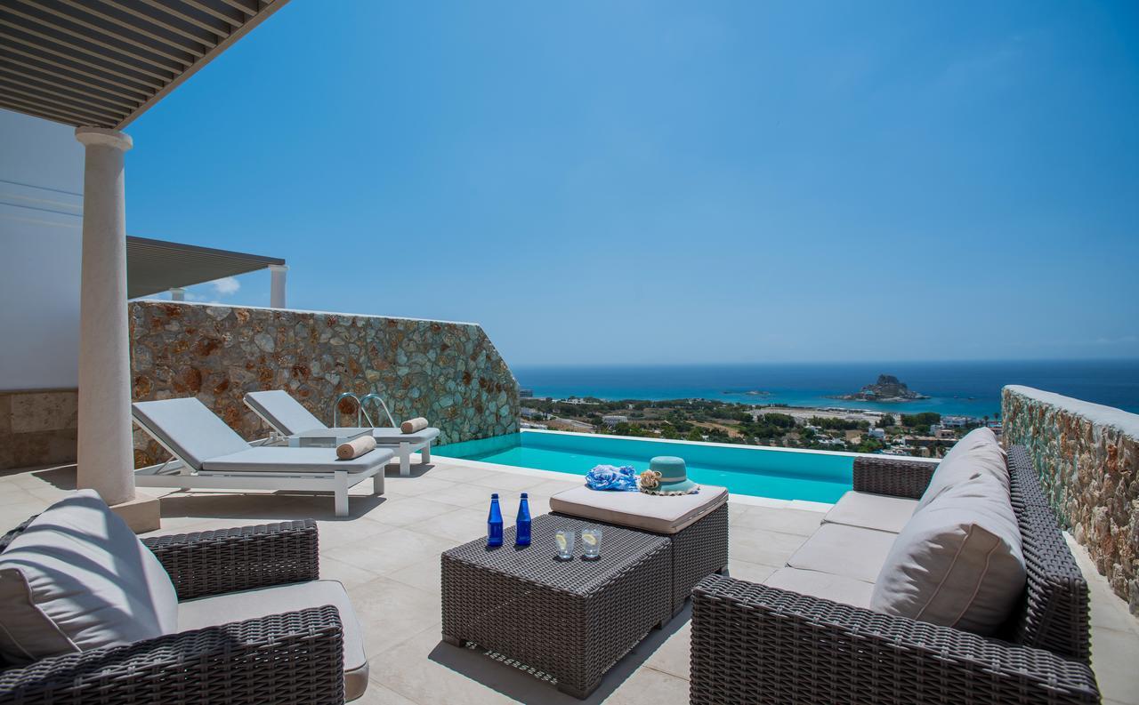 Suite mit privatem Pool und Meerblick