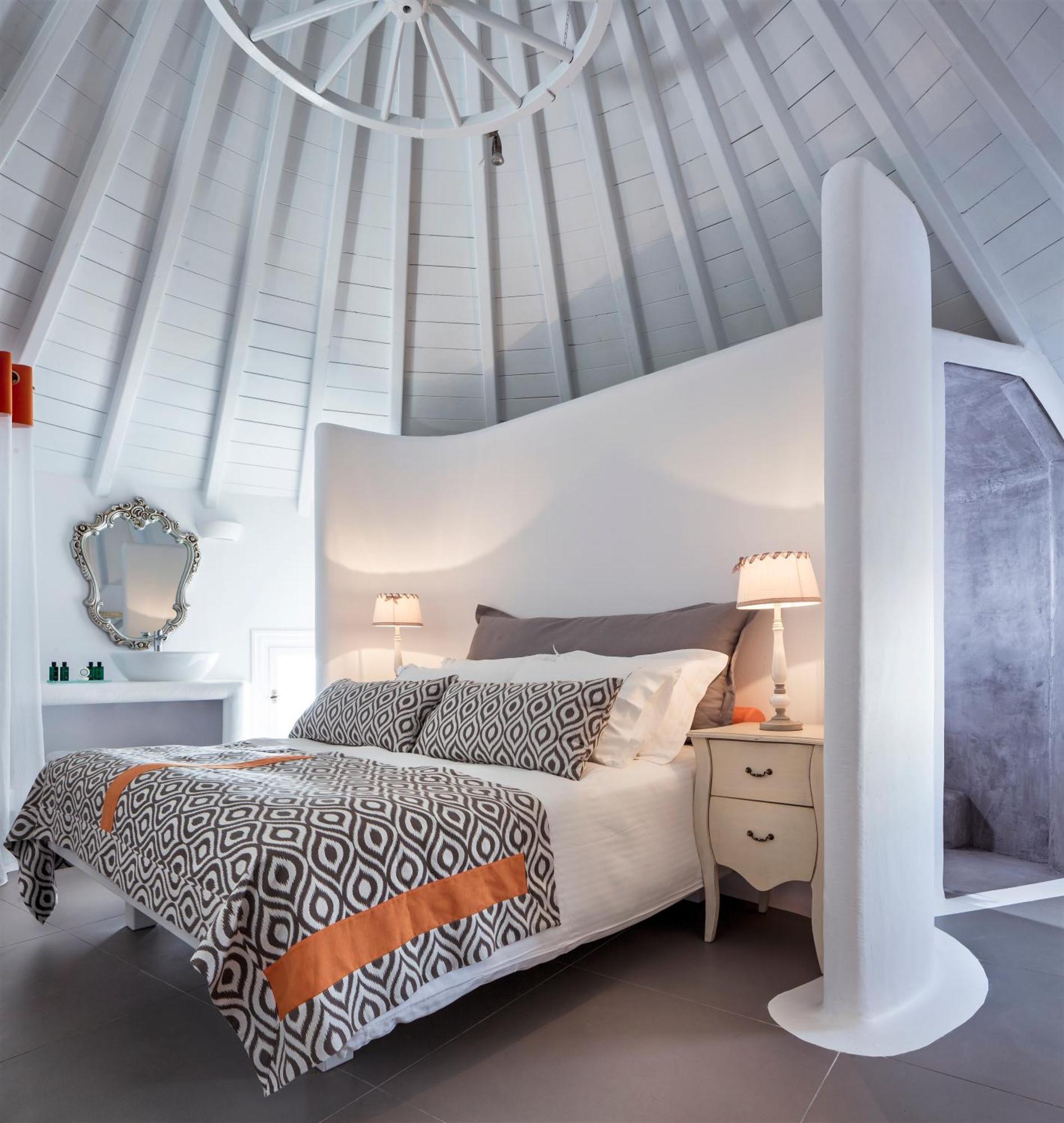 Traditionelles Zimmer Windmill mit Whirlpool im Freien
