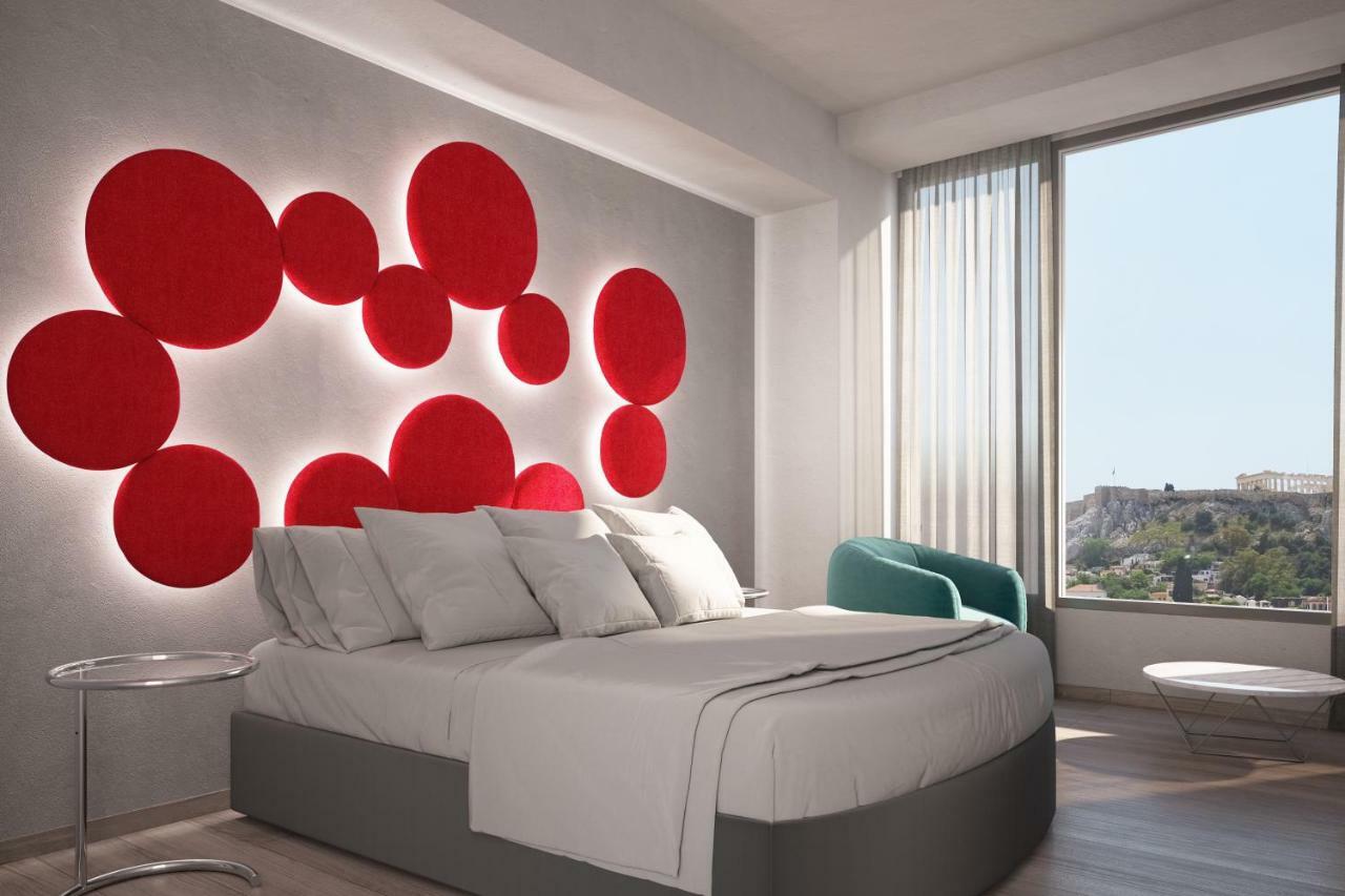Quarto Duplo Clássico com Vista da Acrópole