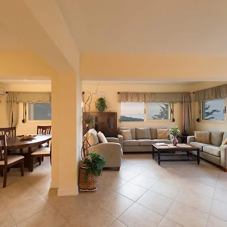 Villa, Private Pool, Seaview, In Beautiful Medieval Town Maroulas, Nw Coast-2