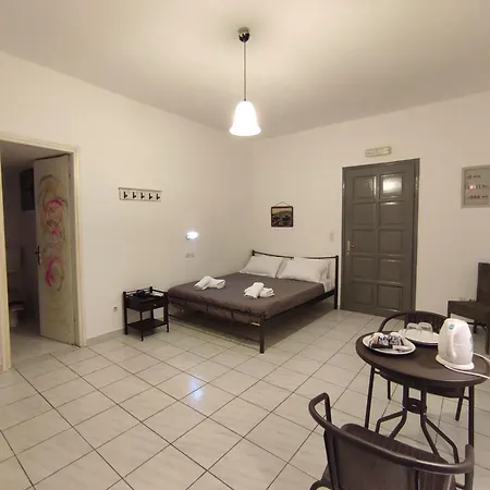 Perissa Art Villa - Kitchen & Washing Machine-2