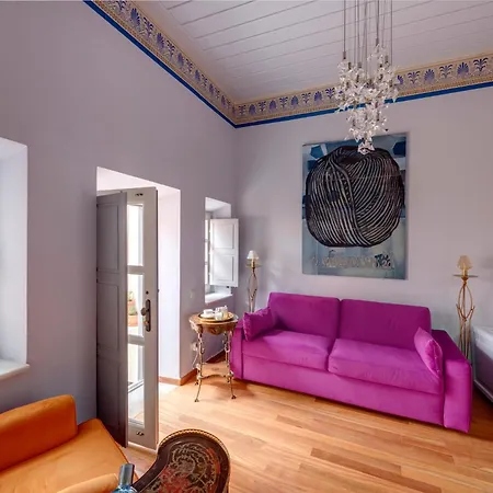 Villa Selena - 1830S Art-House Suites In Vaporia, 50M From Asteria Beach-2