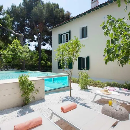 Glyfada Villa 6Br 16Ppl Private Pool 300M To Beach-2