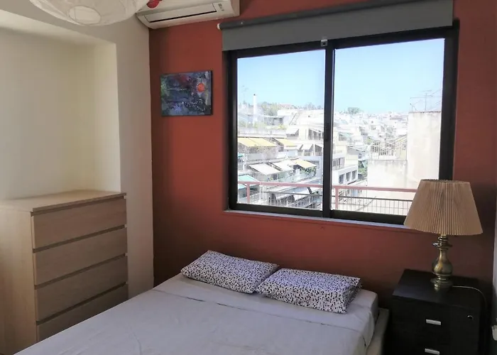 5Th Floor Apartment With City View Atenas
