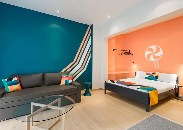 Ferienwohnung Colors Thessaloniki Living