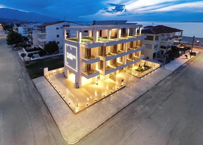 Pantheon Sea View Aparthotel Νέοι Πόροι