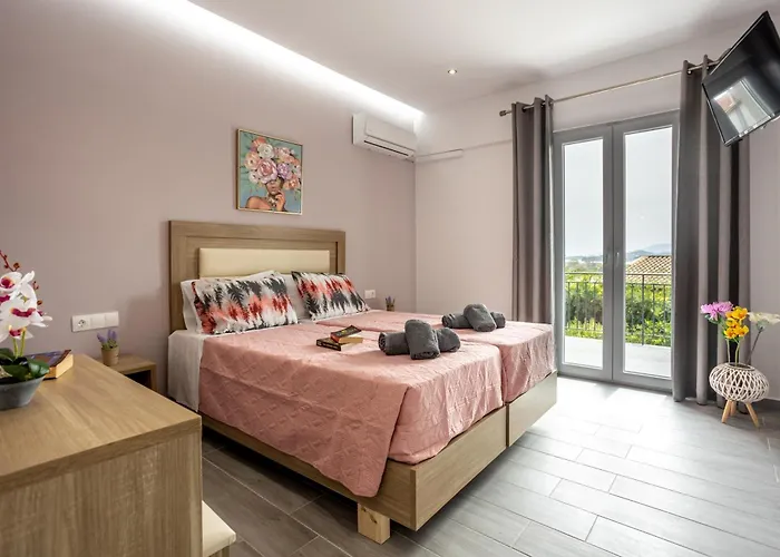 Paradiso Hotel Corfu Sea View Apartments With Pool In Ipsos
