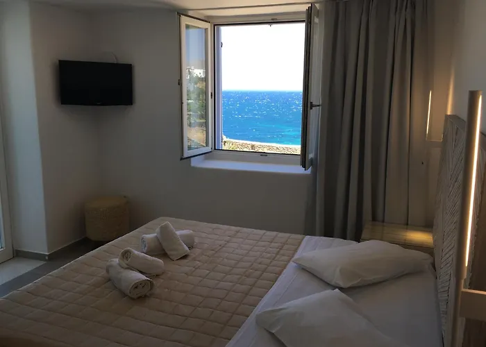 Hotel sulla spiaggia a Mykonos Town