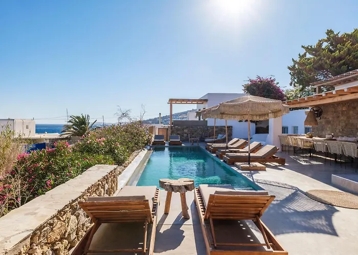 Trinity Mykonos - Beachfront Villa Platys Gialos 